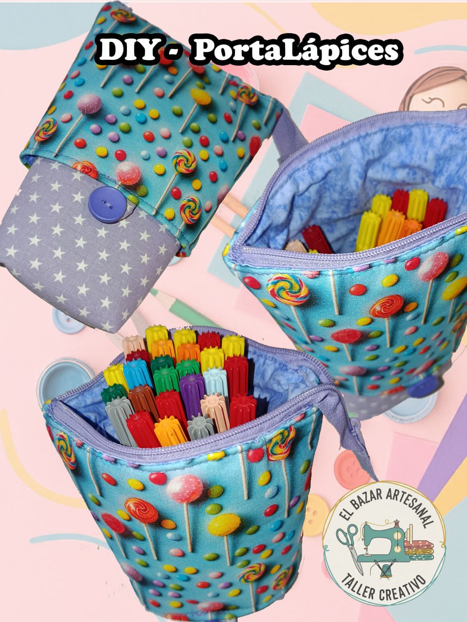 DIY - Estuche Porta-Lápices ✏️✏️